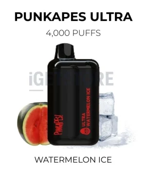 Punkapes Ultra 4000 Puffs – Watermelon Ice