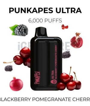 Punkapes Ultra 6000 – Blackberry Pomegranate Cherry