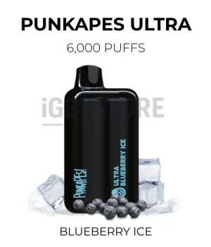Punkapes Ultra 6000 – Blueberry Ice