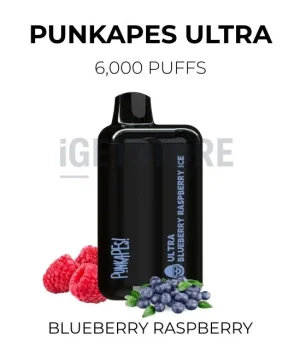 Punkapes Ultra 6000 – Blueberry Raspberry