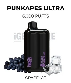 Punkapes Ultra 6000 – Grape Ice