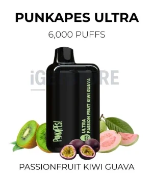 Punkapes Ultra 6000 – Passionfruit Kiwi Guava