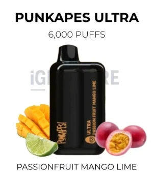 Punkapes Ultra 6000 – Passionfruit Mango Lime