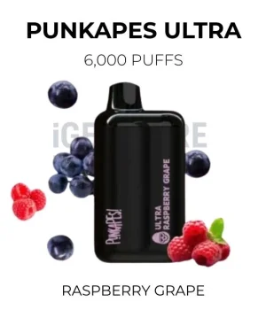 Punkapes Ultra 6000 – Raspberry Grape