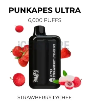 Punkapes Ultra 6000 – Strawberry Lychee