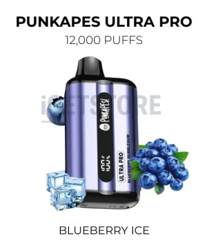 Punkapes Ultra Pro 12000 Puffs – Blueberry Ice