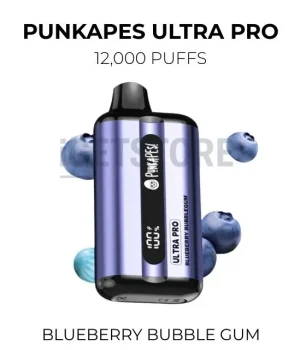 Punkapes Ultra Pro 12000 Puffs – Blueberry Raspbery Bubble Gum