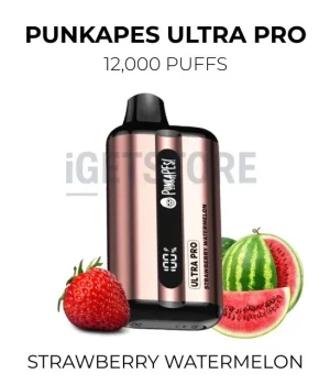 Punkapes Ultra Pro 12000 Puffs – Strawberry Watermelon