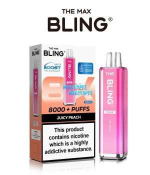The Crystal Bling Max 8000 Pre-filled VAPE – (BOX OF 5)