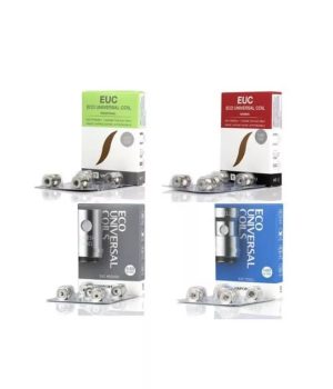 Vaporesso EUC Core Coils (0.3ohm & 0.4ohm & 0.5ohm & 0.6ohm) For Vaporesso Veco Tank & Veco Plus Tank & Tarot Nano Kit & Nebula Kit (5pcs/pack)