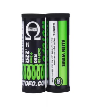 Wotofo Ni80 Alien Prebuilt Coil 10pcs