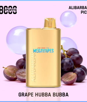 Alibarbar Rich Grape Hubba Bubba 8000 Puffs