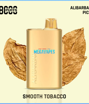 Alibarbar Rich Smooth Tobacco 8000 Puffs