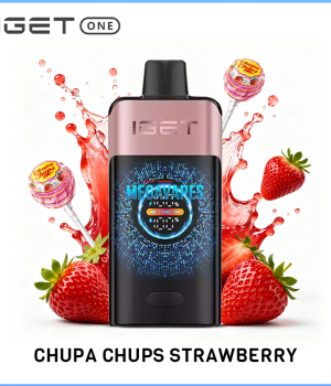 IGET One Chupa Chups Strawberry 12000 puffs
